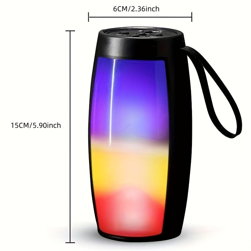 Wireless Speaker with RGB Lights